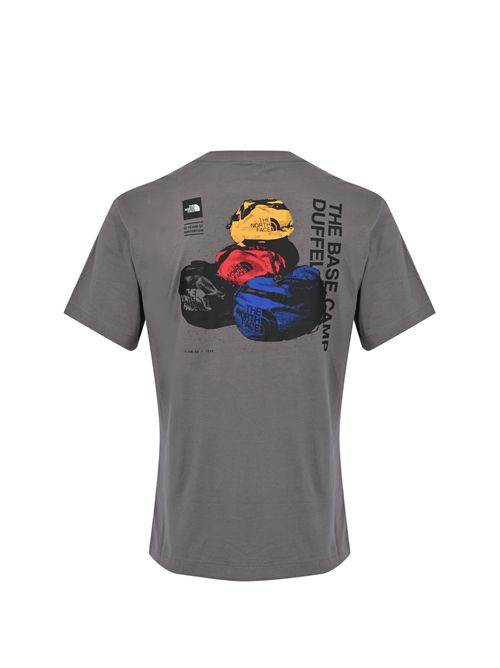 T-shirt BCD Celebration Relaxed in cotone con stampa Smoked Pearl The North Face | NF0A8GAQ0UZ1